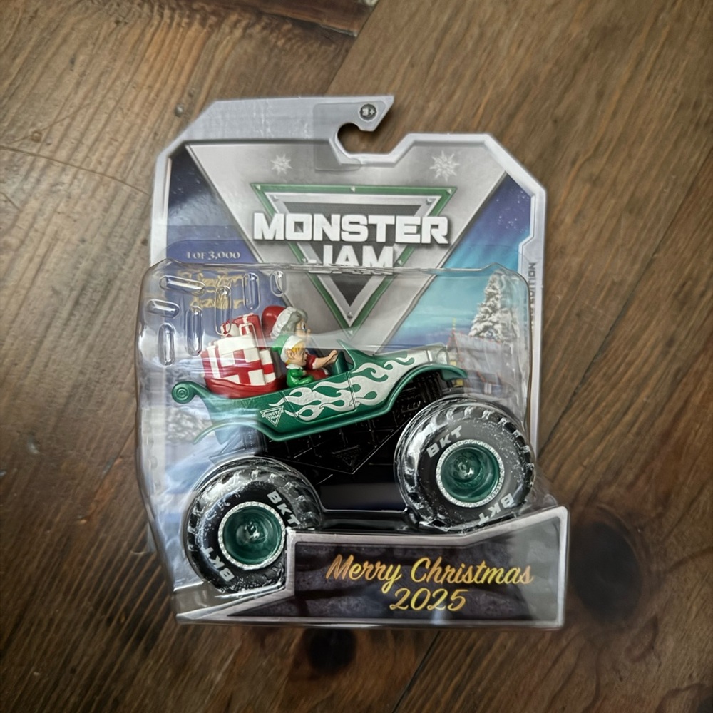 LAST ONE! Monster Jam Christmas 2025 Die-Cast Truck